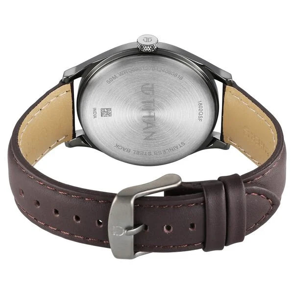 TIT 1802QL02 GCLSQ TITAN GENTS WATCH TIT 1802QL02 GCLSQ TITAN GENTS WATCH